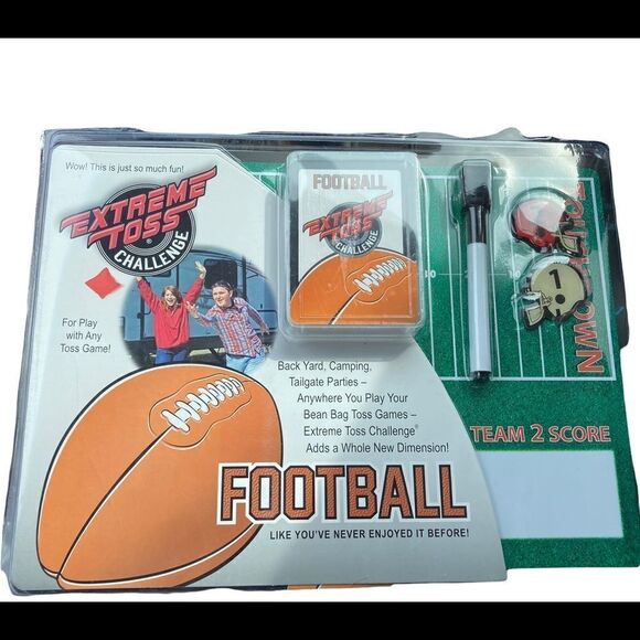EXTREME TOSS CHALLENGE Football Toss Game Camping Tailgate Party Game - Picture 1 of 2